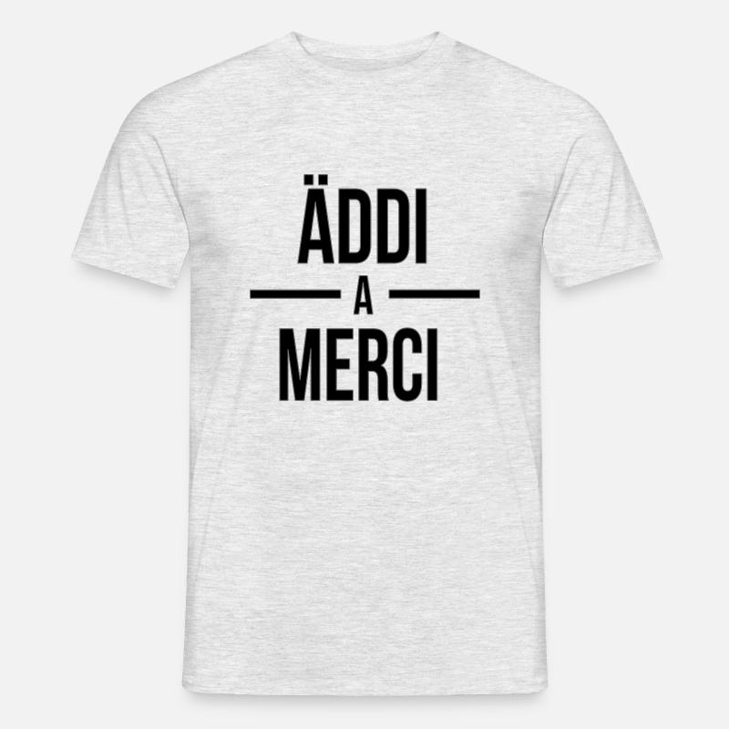 addi2 - Männer T-Shirt - Grau meliert