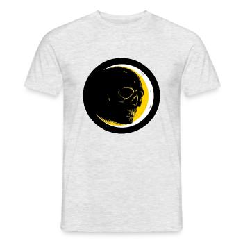 La face cachée de la Lune - T-shirt homme - gris chiné - Devant - AI Model Male 178 dark (178cm)