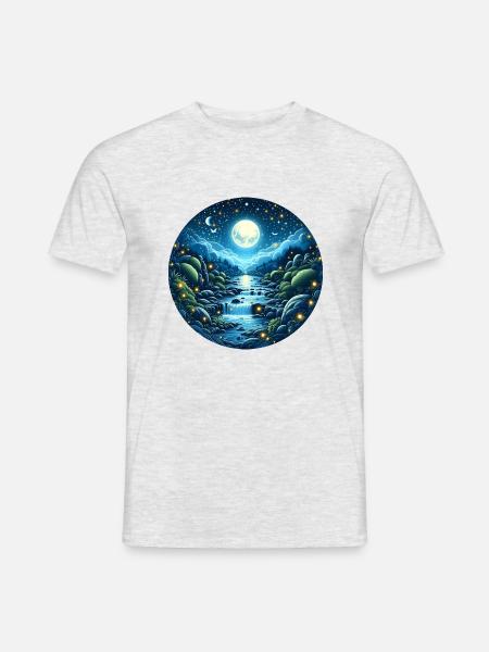Moon Magic - Men's T-Shirt - heather grey