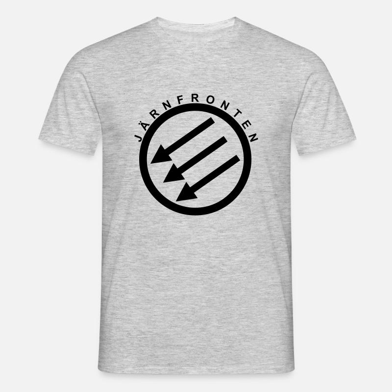 Järnfronten / Eiserne Front / Iron Front - Men's T-Shirt - heather grey