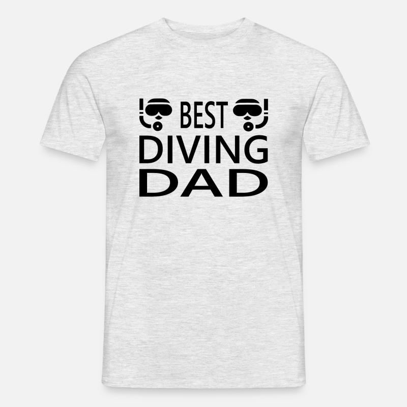 Diving Dive Dive - Men's T-shirt - heather grey