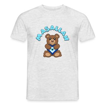 Nazar - Männer T-Shirt - Grau meliert - Vorne - AI Model Male 178 dark (178cm)