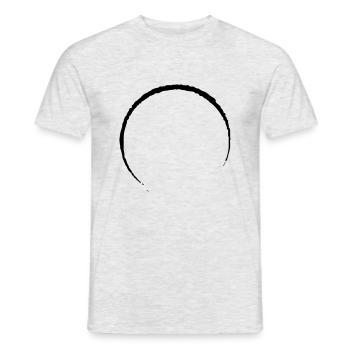 Kreis - Männer T-Shirt - Grau meliert - Vorne - AI Model Male 178 dark (178cm)