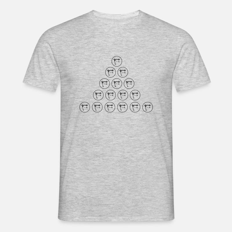 E-Scooter E-Roller Scooter - Männer T-Shirt - Grau meliert