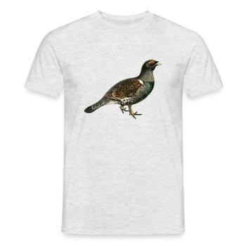 Bird forest animal - Men's T-Shirt - heather grey - Front - AI Model Male 178 dark (178cm)