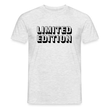 Limited Edition - Men's T-Shirt - heather grey - Front - AI Model Male 178 dark (178cm)