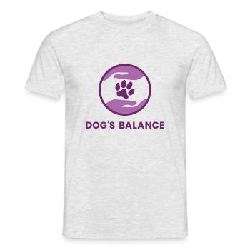 Logo colour 3 - T-shirt homme - gris chiné - Devant - AI Model Male 178 dark (178cm)