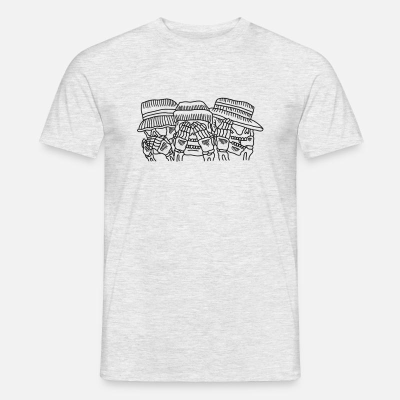 We don‘t know - Männer T-Shirt - Grau meliert