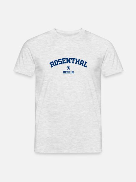Rosenthal - Berlin - Deutschland - Germany - Männer T-Shirt - Grau meliert