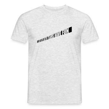 Both Teams Have Fun - Männer T-Shirt - Grau meliert - Vorne - AI Model Male 178 dark (178cm)