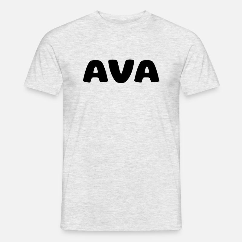 Nom - Ava - T-shirt homme - gris chiné