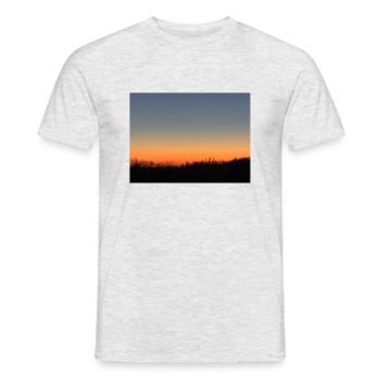 IMG 5264 - Männer T-Shirt - Grau meliert - Vorne - AI Model Male 178 dark (178cm)