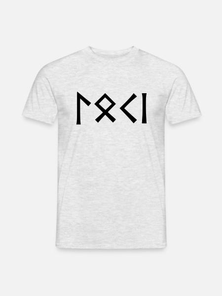 Loki - god of pranksters - Men's T-Shirt - heather grey