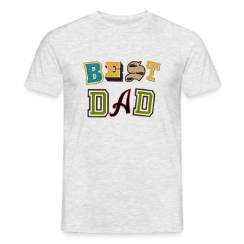 Sprüche - Männer T-Shirt - Grau meliert - Vorne - AI Model Male 178 dark (178cm)