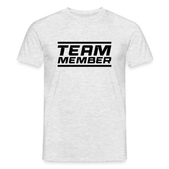 Équipier - T-shirt homme - gris chiné - Devant - AI Model Male 178 dark (178cm)