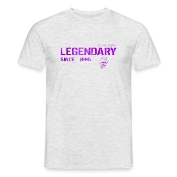 Legendary since 1995 Geschenk - Männer T-Shirt - Grau meliert - Vorne - AI Model Male 178 dark (178cm)