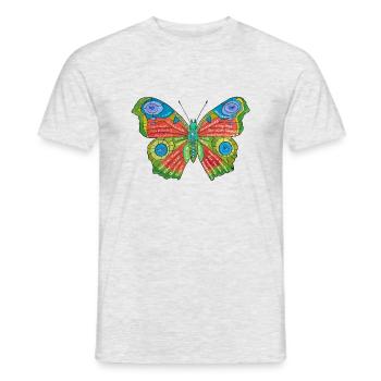 Autistische Bedürfnisse sind menschlich! - Männer T-Shirt - Grau meliert - Vorne - AI Model Male 178 dark (178cm)