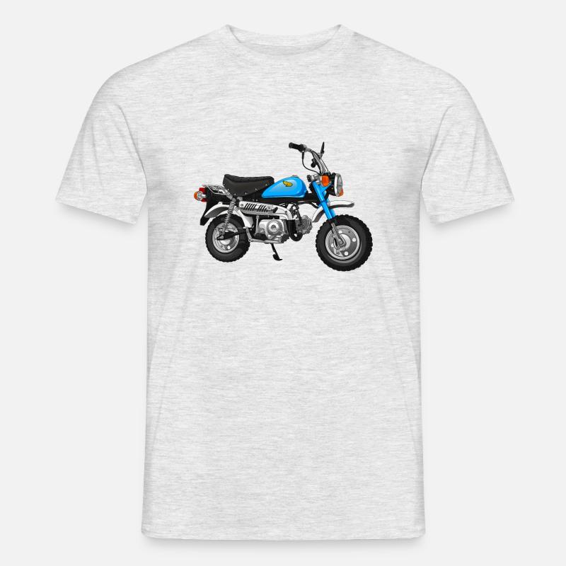 Monkey Z50J J2 DE | blue - Männer T-Shirt - Grau meliert