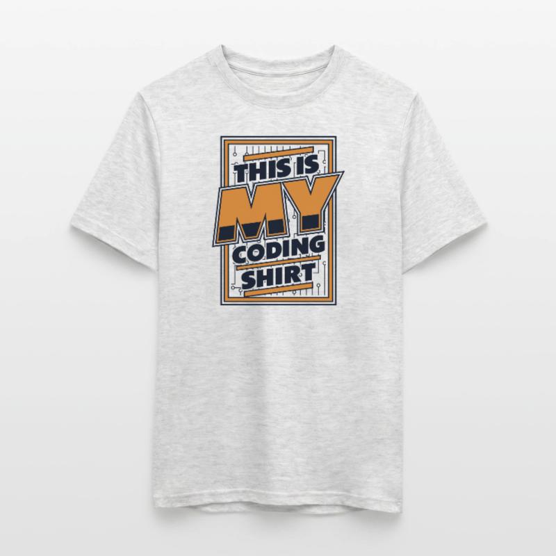 This Is My Coding Clothing Developer Coder Men's T-Shirt