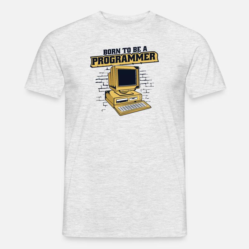 Born To Be A Programmer Developer Coder Men’s T-shirt