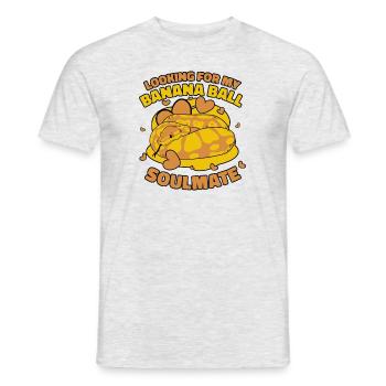 À la recherche de ma boule de banane Boule de banane - T-shirt homme - gris chiné - Devant - AI Model Male 178 dark (178cm)
