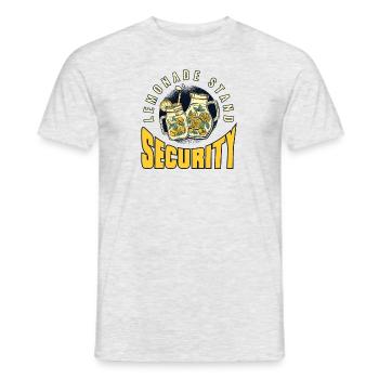 Stand de limonade Sécurité Amateur de limonade - T-shirt homme - gris chiné - Devant - AI Model Male 178 dark (178cm)