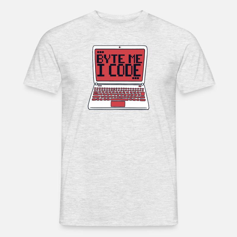 Byte Me I Code Developer Software Developer Men’s T-shirt