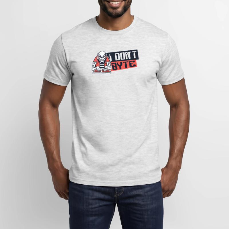 I Don't Byte Softwareingenieur Developer Coder Männer T-Shirt