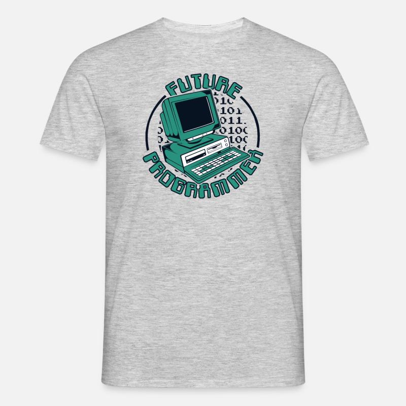 Future Programmer Softwareingenieur Developer - Männer T-Shirt - Grau meliert