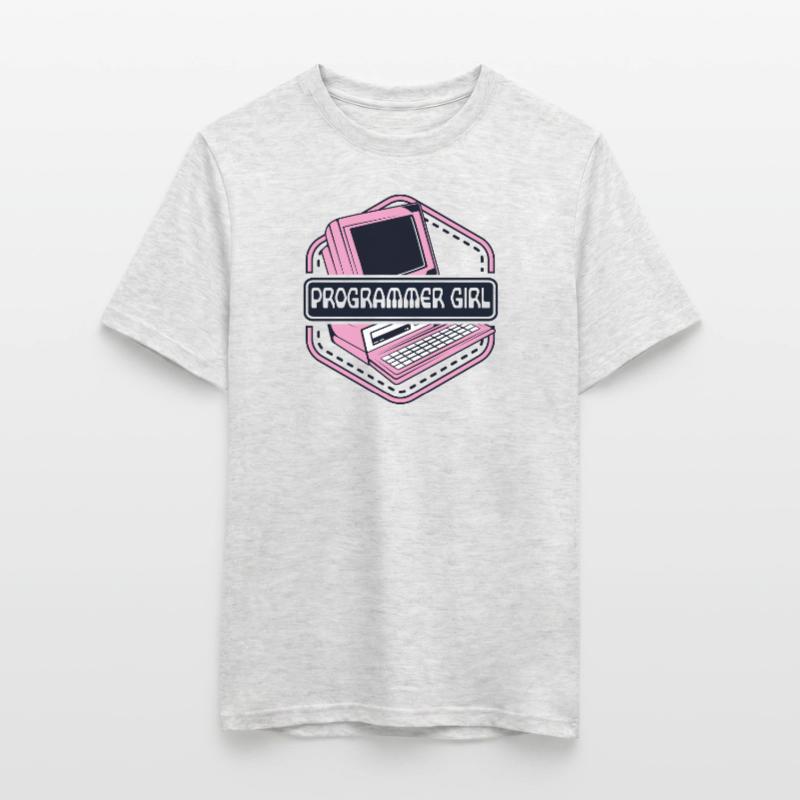 Programmer Girl Software Engineer Developer Men’s T-shirt