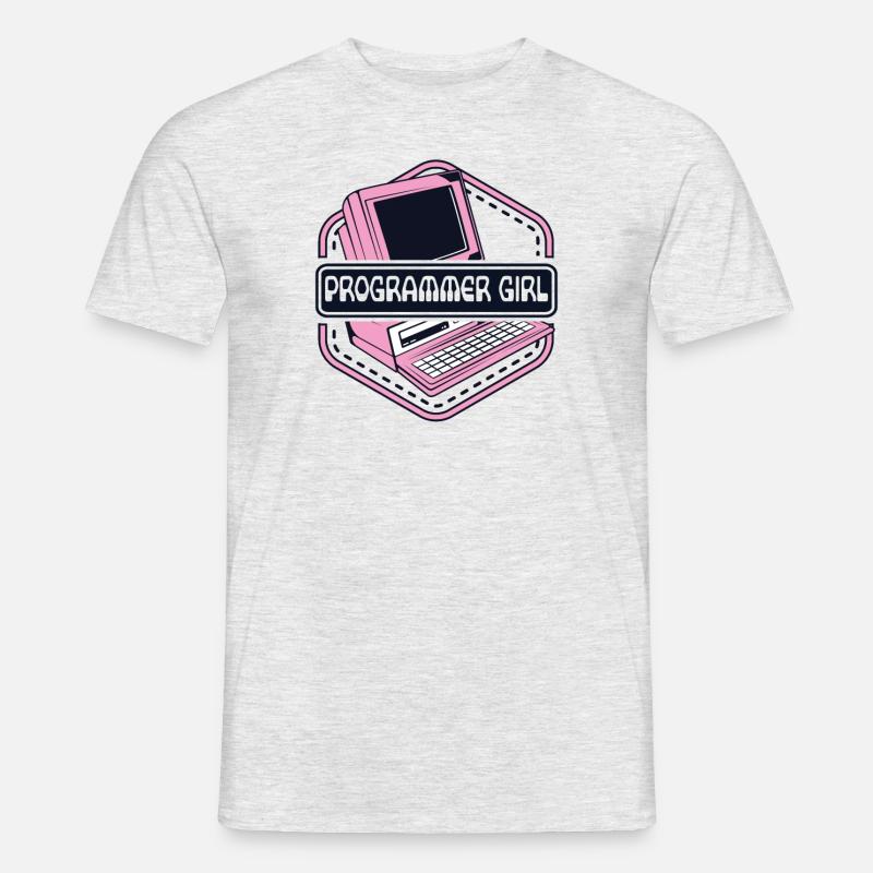 Programmer Girl Software Engineer Developer Men’s T-shirt