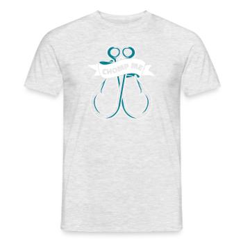 Keepin It Reel Spin Fisherman Deep Sea Angler Angler - Men's T-Shirt - heather grey - Front - AI Model Male 178 dark (178cm)