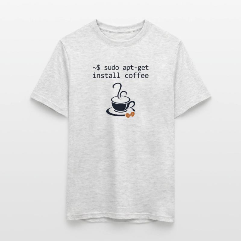 sudo install coffee computer scientist admin Men's T-Shirt