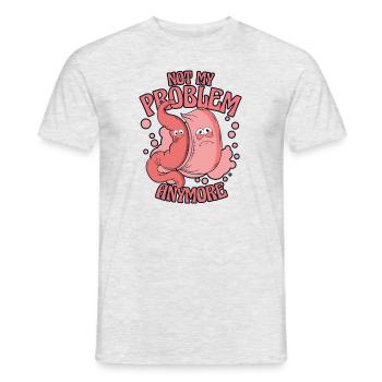 Ce n’est plus mon problème Bypass gastrique Gastrique - T-shirt homme - gris chiné - Devant - AI Model Male 178 dark (178cm)