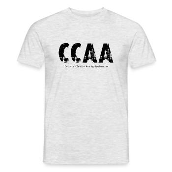 LACC - Colonia Claudia Ara Agrippinensium - Cologne! - T-shirt homme - gris chiné - Devant - AI Model Male 178 dark (178cm)