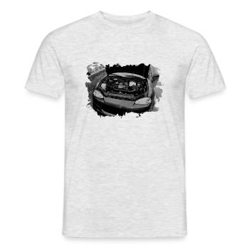 Miata repair - Männer T-Shirt - Grau meliert - Vorne - AI Model Male 178 dark (178cm)
