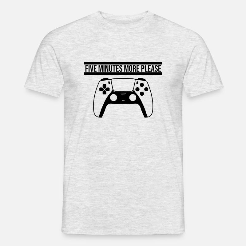 Controller - Männer T-Shirt - Grau meliert