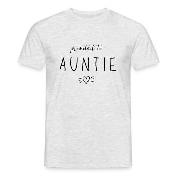 promu tante - T-shirt homme - gris chiné - Devant - AI Model Male 178 dark (178cm)