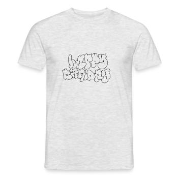 Happy birthday - Männer T-Shirt - Grau meliert - Vorne - AI Model Male 178 dark (178cm)