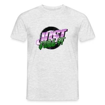 quote humor health informatics specialist apparel - Männer T-Shirt - Grau meliert - Vorne - AI Model Male 178 dark (178cm)
