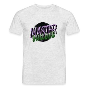 family engineering artificial christmas tree joke - Männer T-Shirt - Grau meliert - Vorne - AI Model Male 178 dark (178cm)