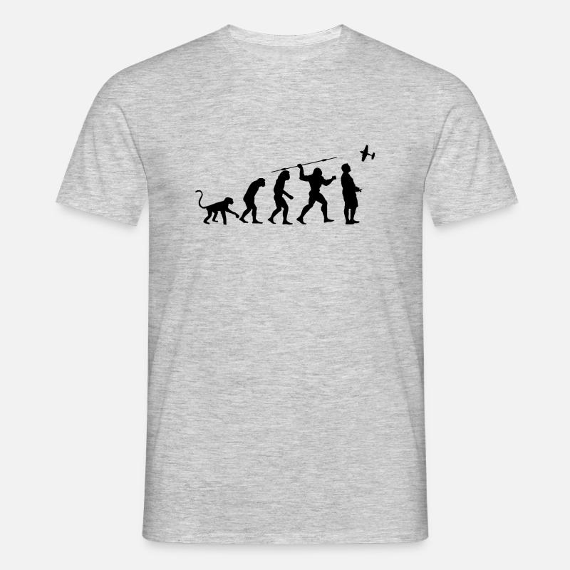 Pilot Evolution - Men's T-Shirt - heather grey