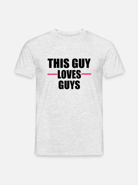 gay pride - Men's T-Shirt - heather grey