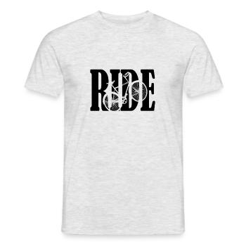 Radtour - Männer T-Shirt - Grau meliert - Vorne - AI Model Male 178 dark (178cm)