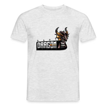 Dragon de sport de fléchettes - T-shirt homme - gris chiné - Devant - AI Model Male 178 dark (178cm)