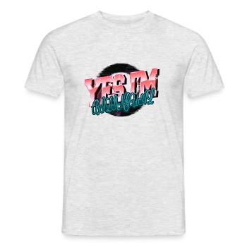 cool analyst awesome computer science - Männer T-Shirt - Grau meliert - Vorne - AI Model Male 178 dark (178cm)