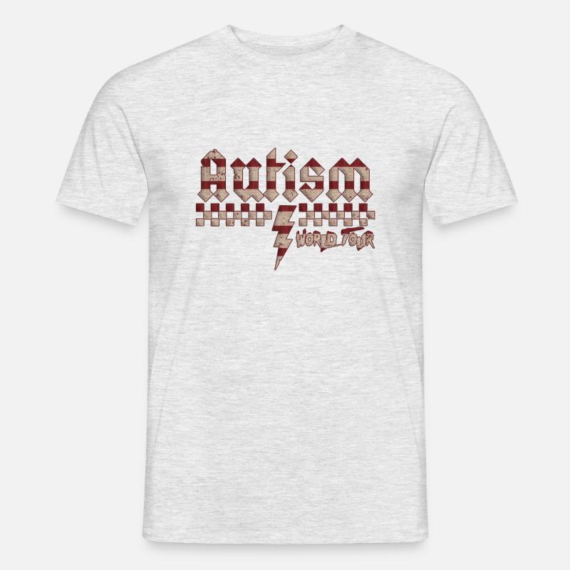 Autismus-Bewusstsein: anders, anders, besser - Männer T-Shirt - Grau meliert