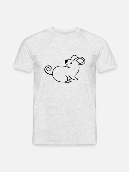 Mouse - Men's T-Shirt - heather grey