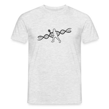 Joueur de badminton Fan de badminton Badminton - T-shirt homme - gris chiné - Devant - AI Model Male 178 dark (178cm)