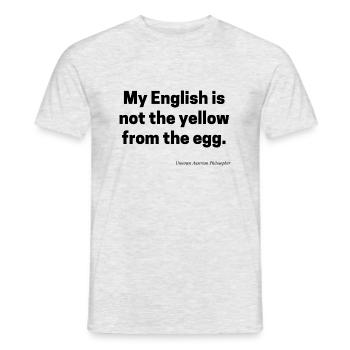 Don t you play yes no with me 2 - Männer T-Shirt - Grau meliert - Vorne - AI Model Male 178 dark (178cm)